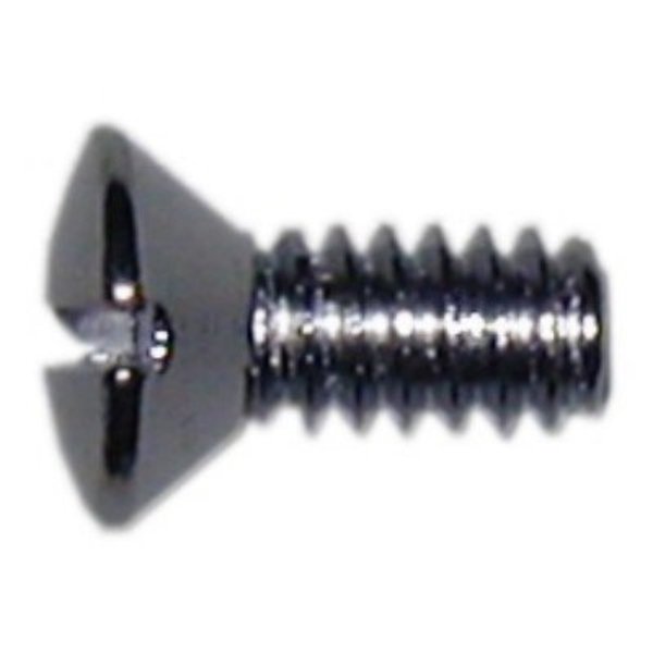 Midwest Fastener #10-24 x 7/16" Steel Coarse Thread Slotted Oval Head Faucet Screws 8PK 72926